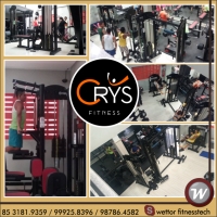 Equipamentos Wettor Fitness na Academia Crys Fitness em Caucaia - CE